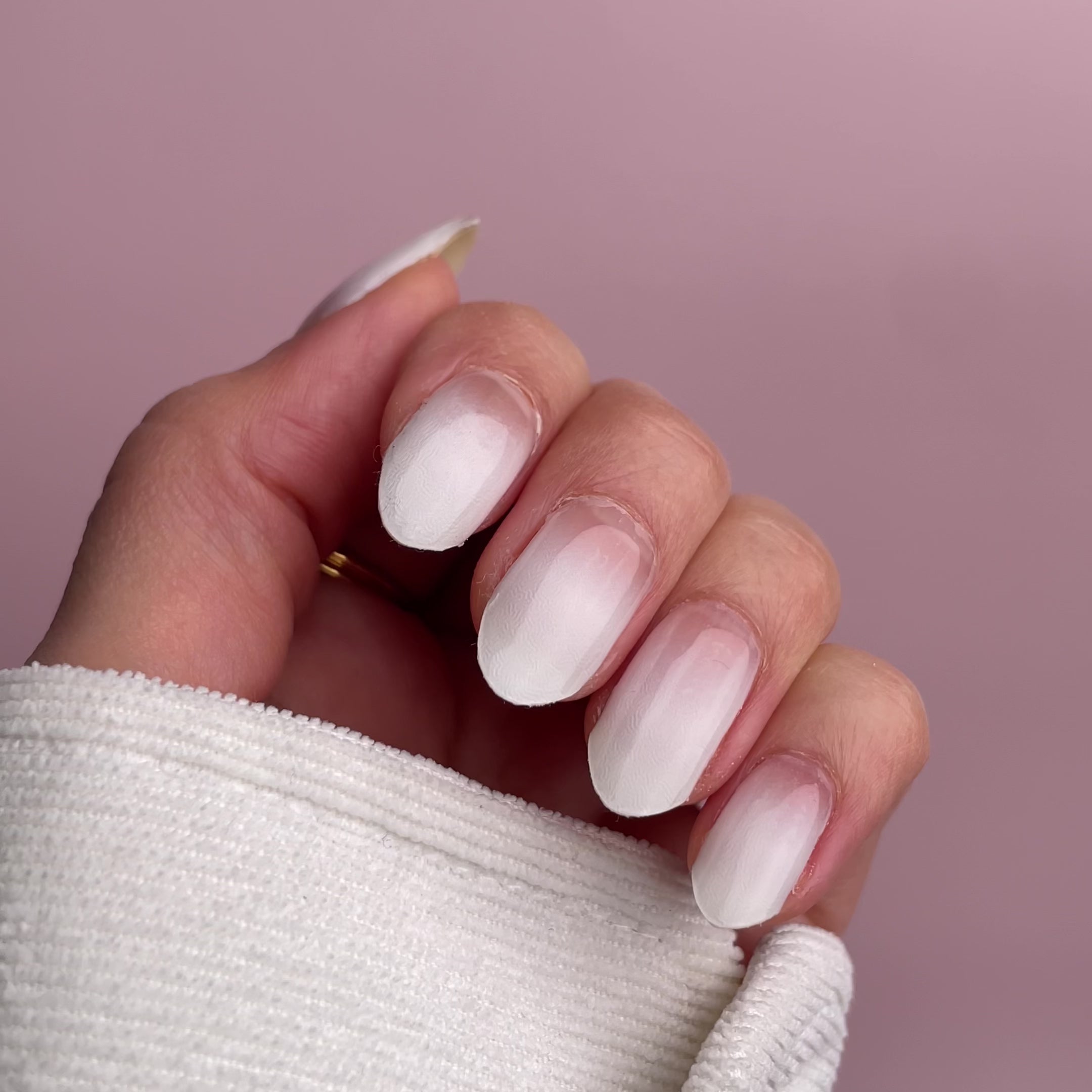 Video laden: Milky Ombre